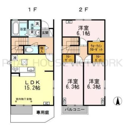 間取り図写真