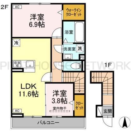  間取り図写真