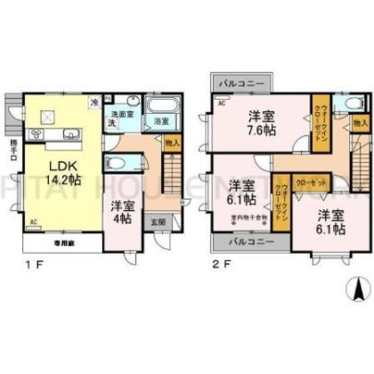  間取り図写真