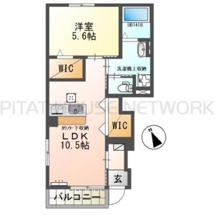  間取り図写真