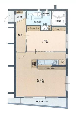 間取り図写真