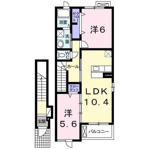 メゾン・ド・オニヨン（202） 間取り図画像