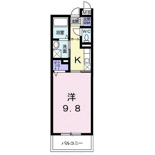 シーガルⅡ（307） 間取り図画像