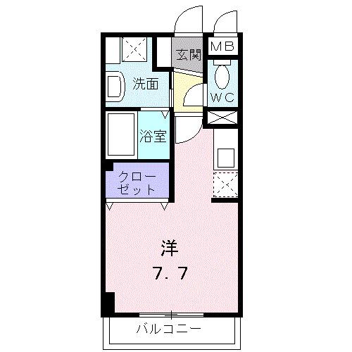 Ｙｉ　アイリス（305） 間取り図画像