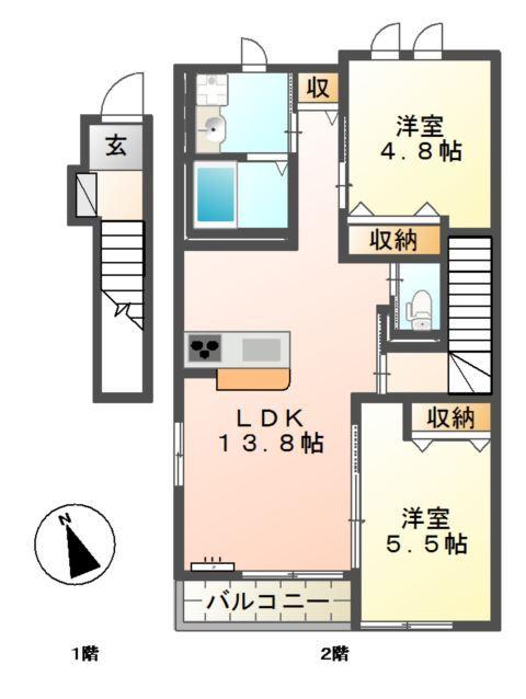  間取り図写真