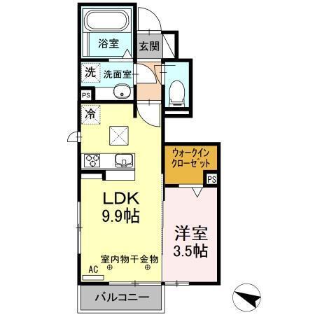 Ｒａｄｉｕｓ Ｋ（108） 間取り図画像