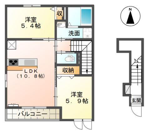  間取り図写真