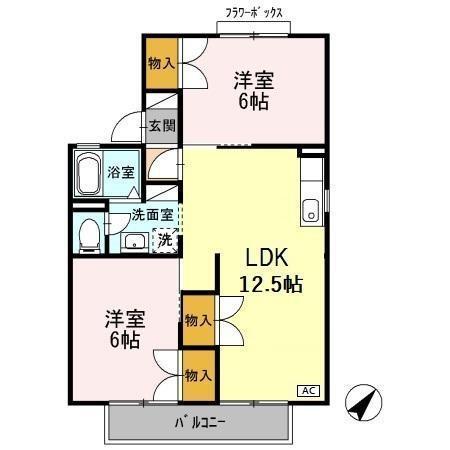アプト・Ｓ　Ｂ（105） 間取り図画像