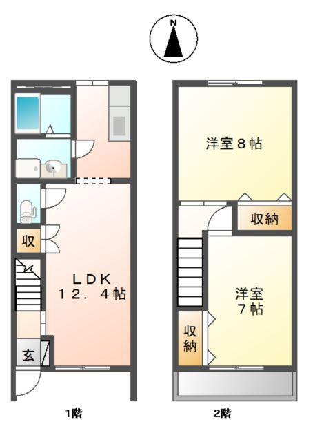 アルカディア 間取り図画像