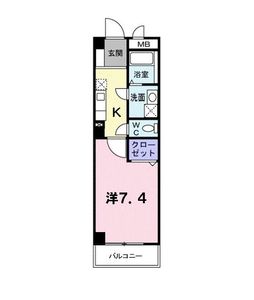 パークサイドヴィラ（703） 間取り図画像