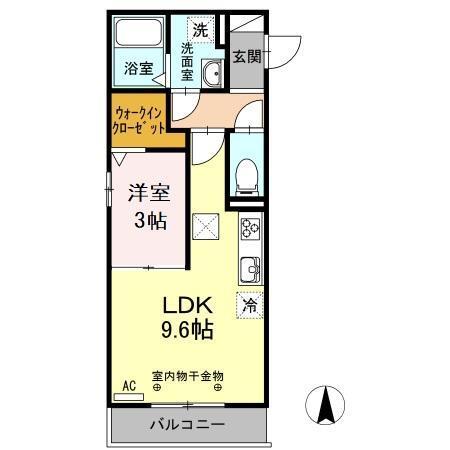 ＣＨＡＲＭＥ Ⅱ（106） 間取り図画像