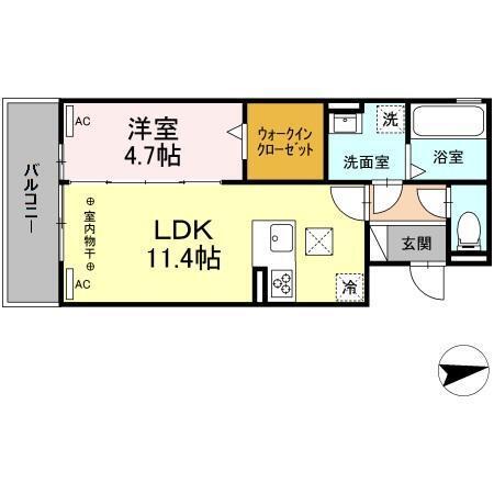 D-Hills名塚町（102） 間取り図画像