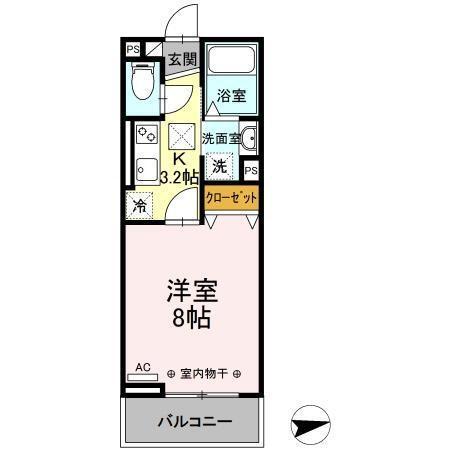 ラフィーネ（105） 間取り図画像