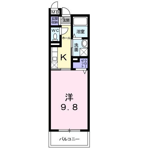 シーガルⅡ（301） 間取り図画像