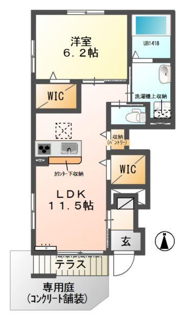  間取り図写真
