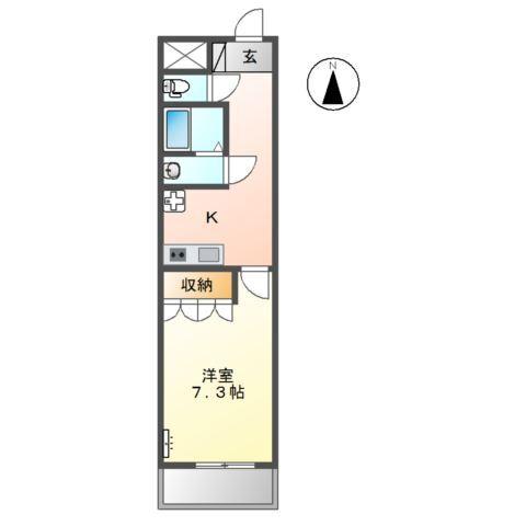 クレストールⅠ 間取り図画像