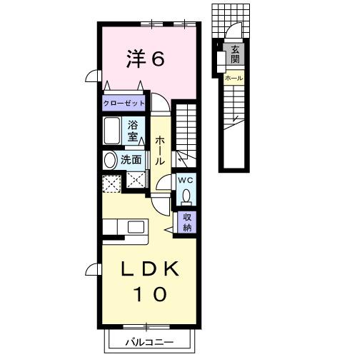 プリエール（210） 間取り図画像