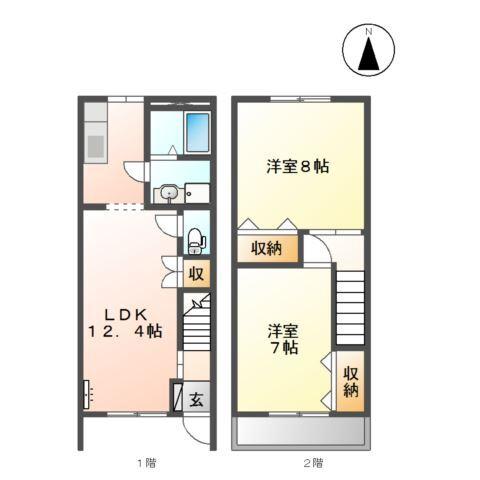 アルカディア 間取り図画像