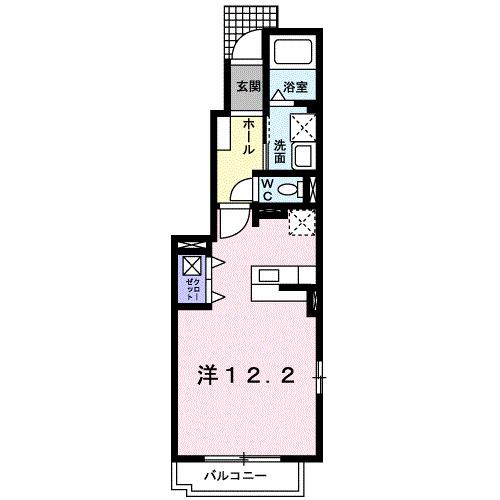 サンプリムローズⅠ（101） 間取り図画像