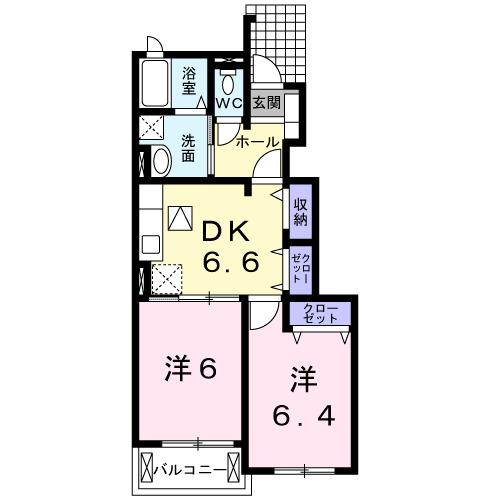 ミルト・アルバーダ・Ｎ　Ｂ（105） 間取り図画像
