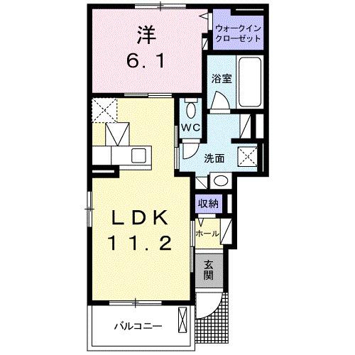ＡＳＩＯＴＯ・ＹＯ（101） 間取り図画像