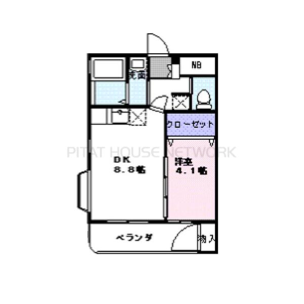 出窓付の角部屋