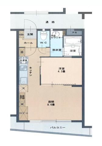  間取り図写真