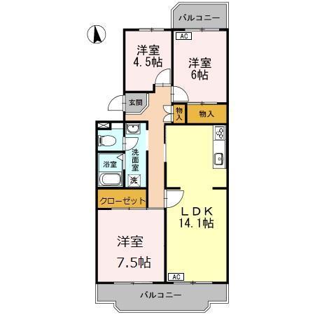  間取り図写真