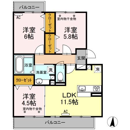  間取り図写真
