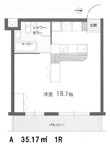 １階はベランダ無