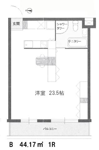 １階はベランダ無