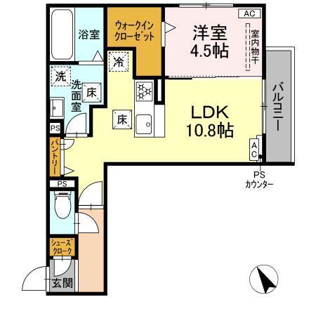 D-Hills有玉南町（101） 間取り図画像