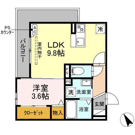 D-Hills有玉南町（306） 間取り図画像
