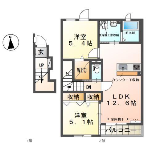  間取り図写真