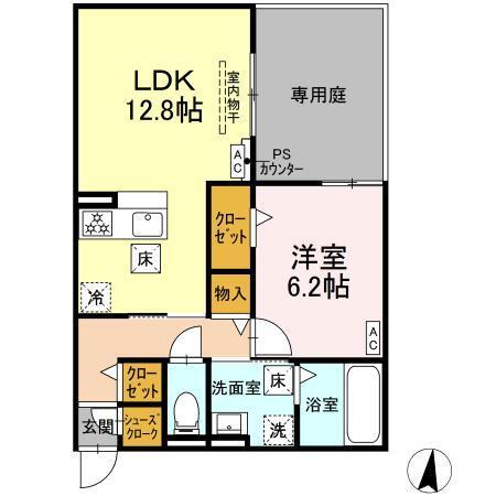 D-Hills原島町（106） 間取り図画像