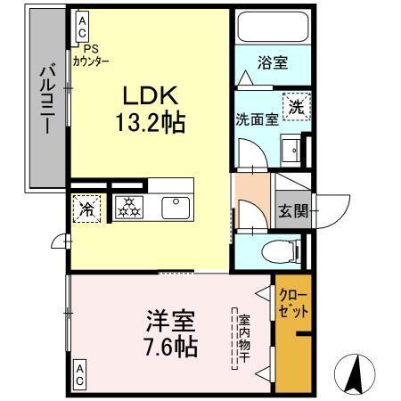 D-Hills原島町（203） 間取り図画像