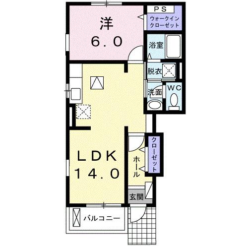 エスポワール・葵が丘（101） 間取り図画像