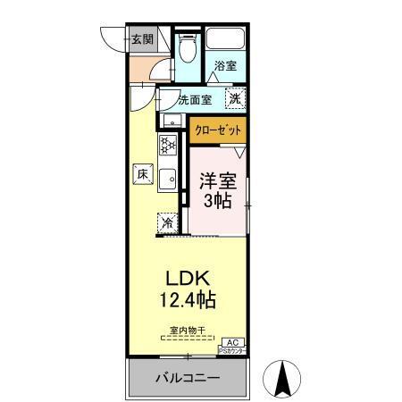D-Hills野口（103） 間取り図画像