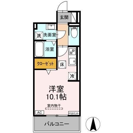 D-Hills野口（105） 間取り図画像