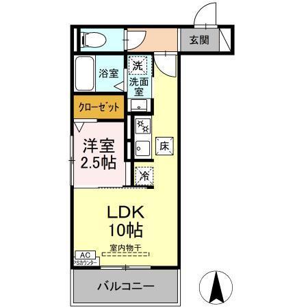 D-Hills野口（106） 間取り図画像