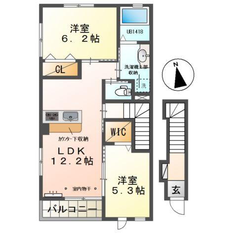 サン・ストーンⅠ 間取り図画像