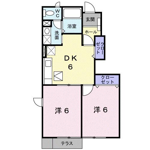 リビエール（102） 間取り図画像