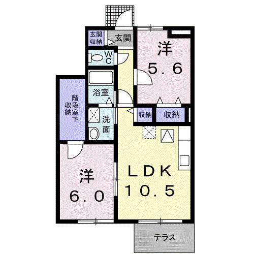 リバティー葵（102） 間取り図画像