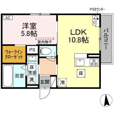 D-Hills領家Ⅱ（105） 間取り図画像
