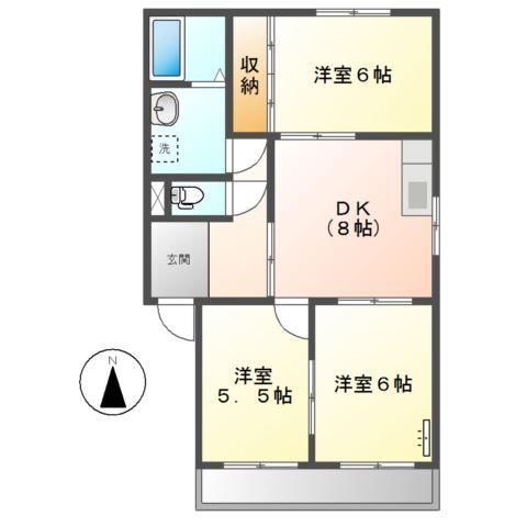 コーポレイゴ 間取り図画像