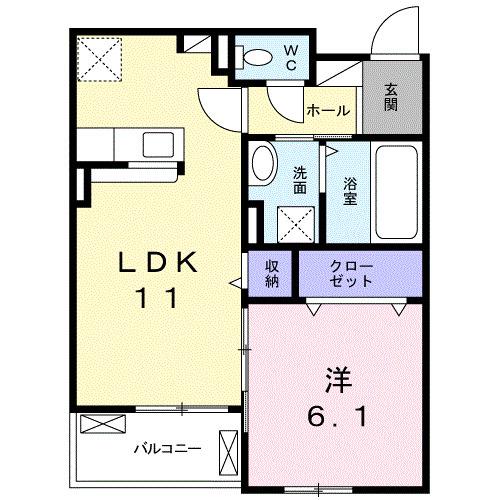 プルミエ（103） 間取り図画像