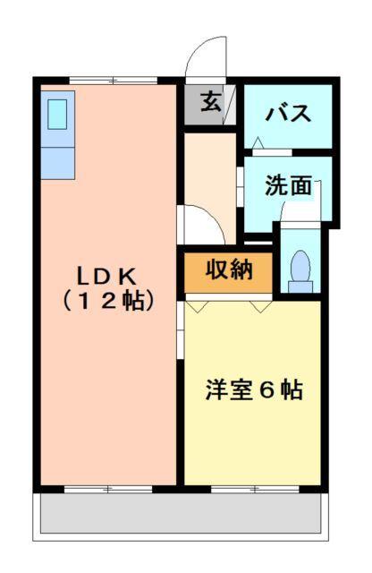 クレマツコーポ 間取り図画像