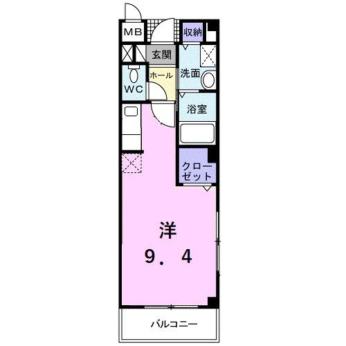 リヴェール（101） 間取り図画像