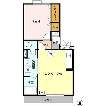 ヴィラ・ラフィーネ（302） 間取り図画像