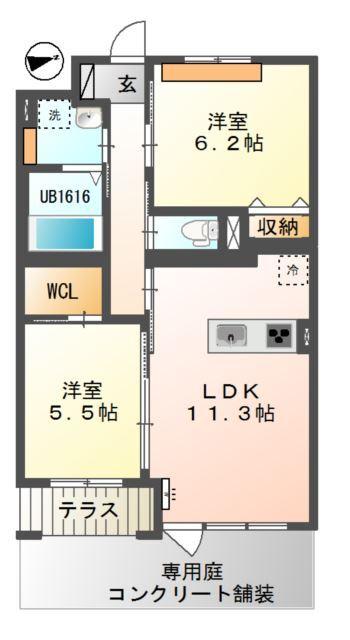 Ａｃｔ　Ｄｒｅａｍ　Ｈｏｍｅ（アクト　ドリーム　ホーム） 間取り図画像
